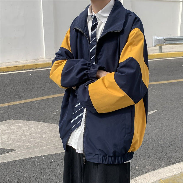 KAMI NO.1266 CONTRASTING WINDBREAKER - STREETS OF KAMI