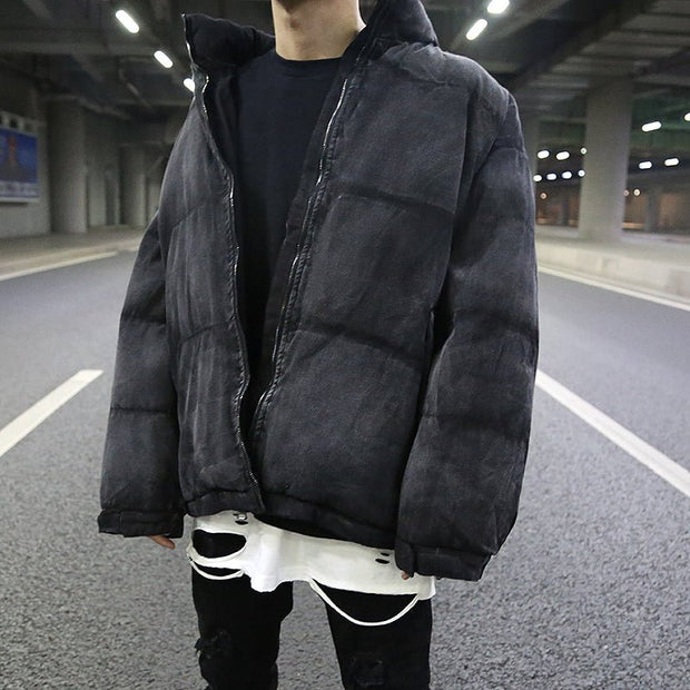 KAMI NO.1269 OVERSIZED PUFFER JACKET - STREETS OF KAMI