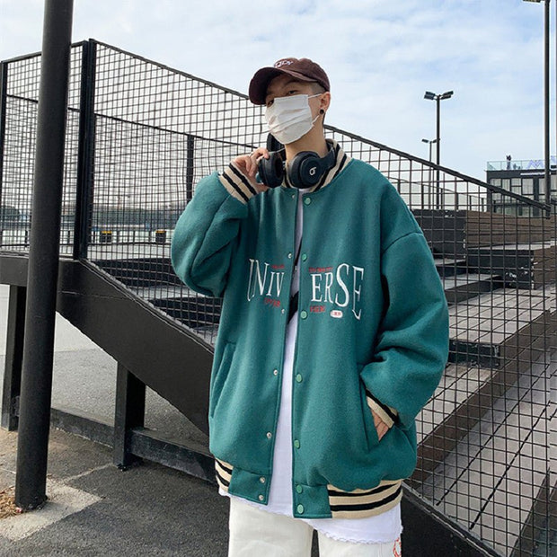 KAMI NO.1275 LETTER VARSITY JACKET - STREETS OF KAMI