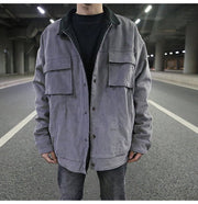 KAMI NO.1293 CORDUROY WORK JACKET - STREETS OF KAMI
