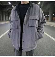 KAMI NO.1293 CORDUROY WORK JACKET - STREETS OF KAMI