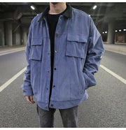 KAMI NO.1293 CORDUROY WORK JACKET - STREETS OF KAMI