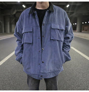 KAMI NO.1293 CORDUROY WORK JACKET - STREETS OF KAMI