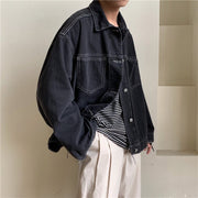 KAMI NO.1321 CASUAL DENIM JACKET - STREETS OF KAMI