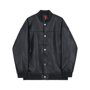 KAMI NO.1323 LEATHER BOMBER JACKET - STREETS OF KAMI