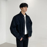 KAMI NO.1344 LOOSE COLLAR JACKET - STREETS OF KAMI