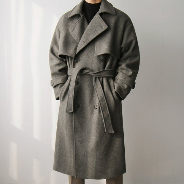 KAMI NO.1353 WOOLEN COAT - STREETS OF KAMI