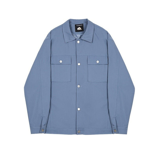 KAMI NO.1355 COLLAR WORK JACKET - STREETS OF KAMI