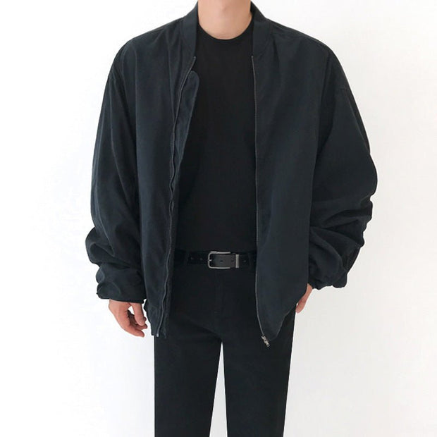 KAMI NO.1361 OVERSIZED BOMBER JACKET - STREETS OF KAMI