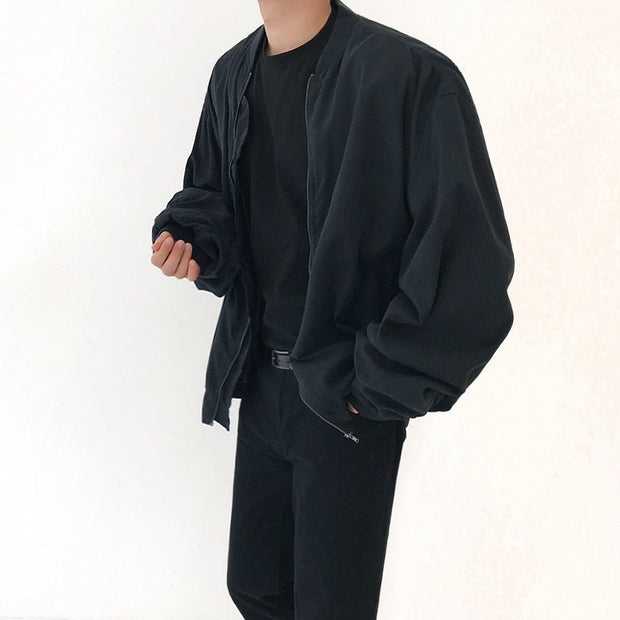 KAMI NO.1361 OVERSIZED BOMBER JACKET - STREETS OF KAMI