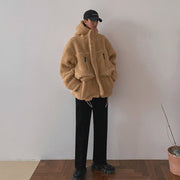 KAMI NO.1370 LARGE FLEECE JACKET - STREETS OF KAMI