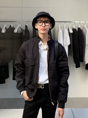 KAMI NO.1380 CASUAL BOMBER JACKET - STREETS OF KAMI