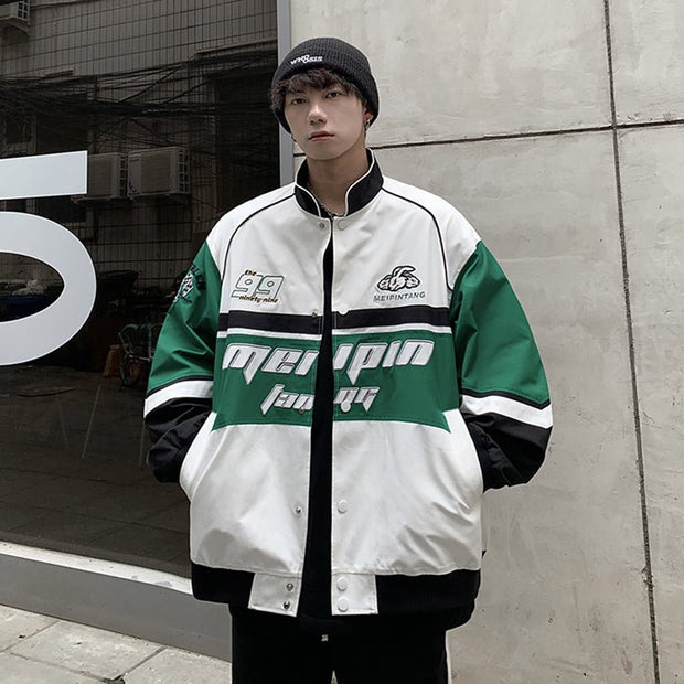 KAMI NO.1390 RETRO RACING JACKET - STREETS OF KAMI