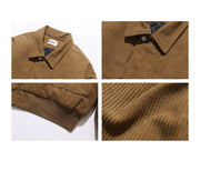 KAMI NO.1407 CORDUROY COLLARED JACKET - STREETS OF KAMI