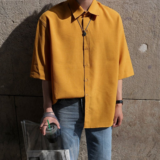 KAMI NO.2104 HALF SLEEVE SHIRT - STREETS OF KAMI