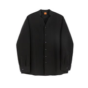 KAMI NO.2108 STAND-UP COLLAR LONG SLEEVE - STREETS OF KAMI