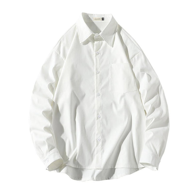 KAMI NO.2118 LOOSE HK STYLE SHIRT - STREETS OF KAMI