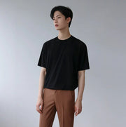 KAMI NO.2124 BASIC HALF SLEEVE SHIRT - STREETS OF KAMI