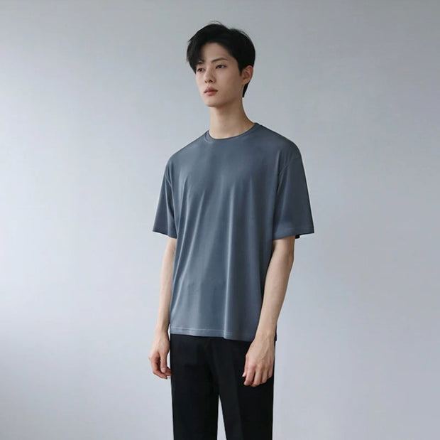 KAMI NO.2124 BASIC HALF SLEEVE SHIRT - STREETS OF KAMI