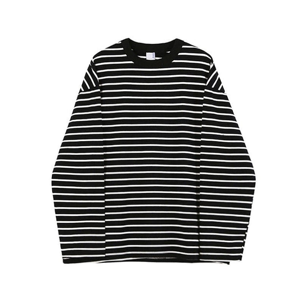 KAMI NO.2159 STRIPED LONG SLEEVE - STREETS OF KAMI