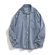 KAMI NO.2170 DENIM LONG SLEEVE - STREETS OF KAMI