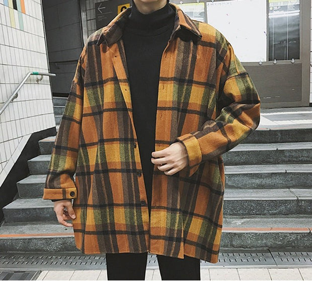 KAMI NO.2186 AUTUMN FLANNEL - STREETS OF KAMI