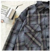 KAMI NO.2199 PLAID FLANNEL - STREETS OF KAMI