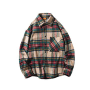 KAMI NO.2220 PLAID SHIRT - STREETS OF KAMI