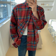 KAMI NO.2220 PLAID SHIRT - STREETS OF KAMI