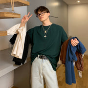 KAMI NO.2223 OVERSIZED BASIC SHIRT - STREETS OF KAMI