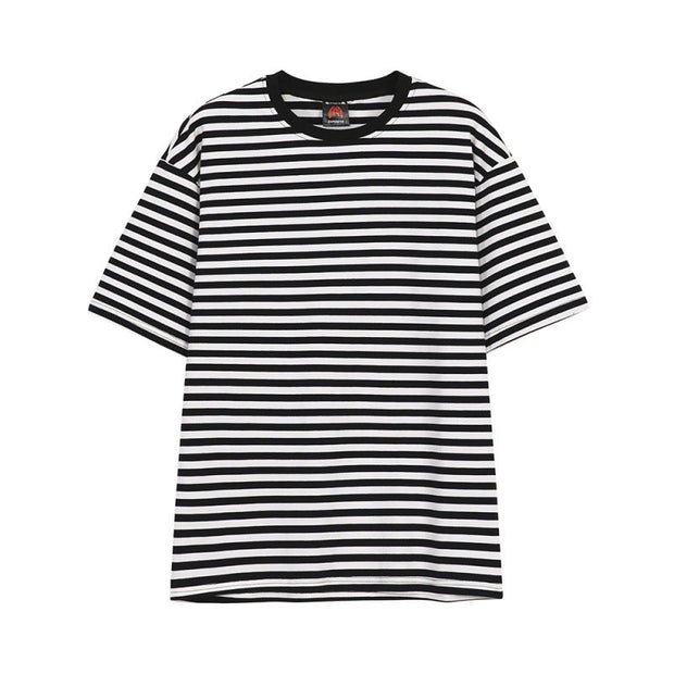 KAMI NO.2241 BASIC STRIPED SHIRT - STREETS OF KAMI