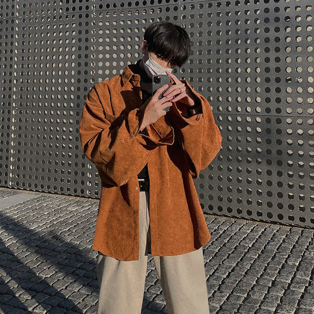 KAMI NO.2242 CORDUORY SHIRT - STREETS OF KAMI