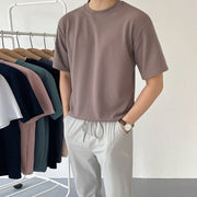 KAMI NO.2244 ROUND NECK SHIRT - STREETS OF KAMI