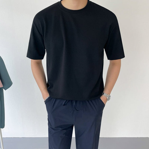 KAMI NO.2244 ROUND NECK SHIRT - STREETS OF KAMI