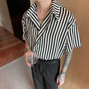 KAMI NO.2257 STRIPED SHIRT - STREETS OF KAMI