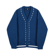 KAMI NO.3106 KNITTED LINED CARDIGAN - STREETS OF KAMI