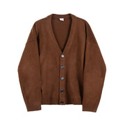 KAMI NO.3107 V-NECK CARDIGAN - STREETS OF KAMI