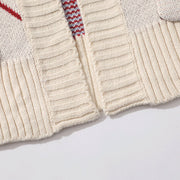 KAMI NO.3108 COLORBLOCK CARDIGAN - STREETS OF KAMI