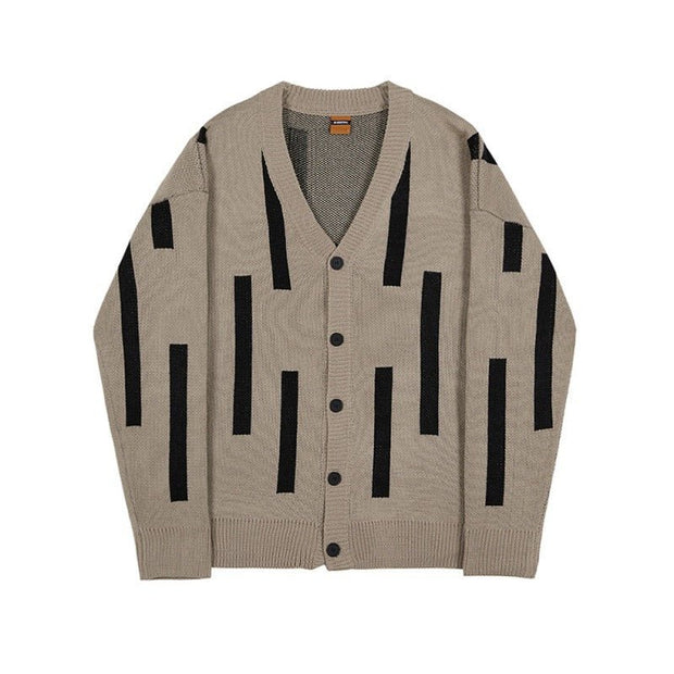 KAMI NO.3122 KNITTED CARDIGAN - STREETS OF KAMI