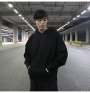 KAMI NO.4706 SIDE CUT HOODIE - STREETS OF KAMI