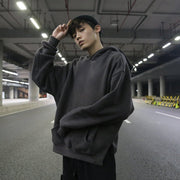 KAMI NO.4706 SIDE CUT HOODIE - STREETS OF KAMI