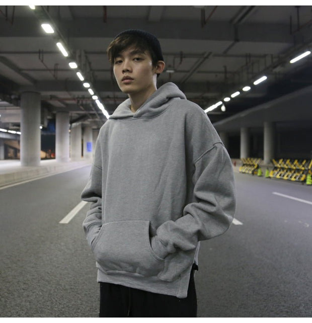 KAMI NO.4706 SIDE CUT HOODIE - STREETS OF KAMI