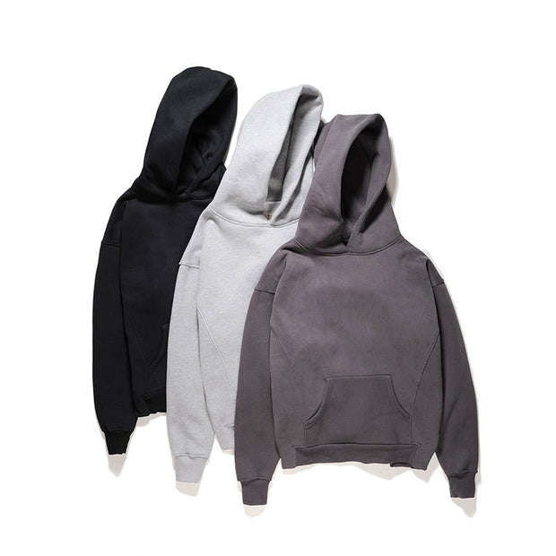 KAMI NO.4706 SIDE CUT HOODIE - STREETS OF KAMI