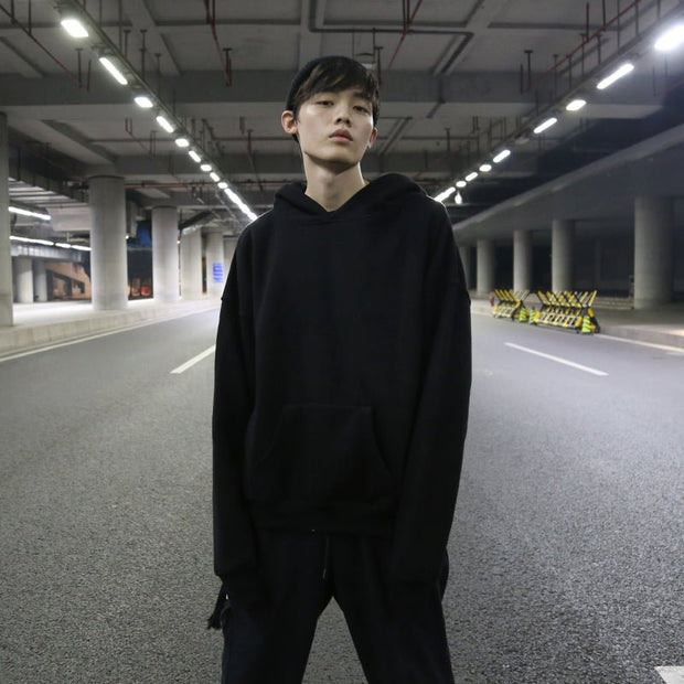 KAMI NO.4706 SIDE CUT HOODIE - STREETS OF KAMI