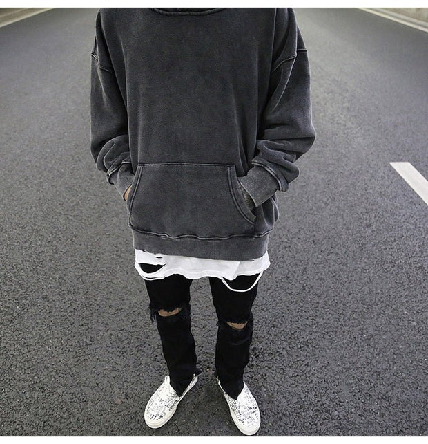 KAMI NO.4708 VINTAGE HOODIE - STREETS OF KAMI