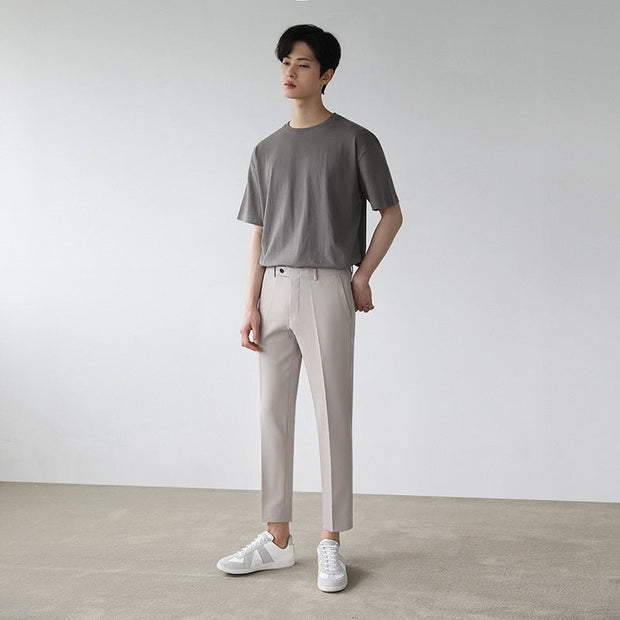 KAMI NO.5102 CROPPED SLIM PANTS - STREETS OF KAMI