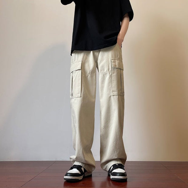 KAMI NO.5103 LOOSE WIDE PANTS - STREETS OF KAMI