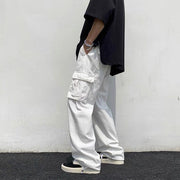 KAMI NO.5103 LOOSE WIDE PANTS - STREETS OF KAMI