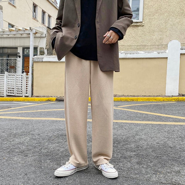 KAMI NO.5105 STRAIGHT WIDE PANTS - STREETS OF KAMI