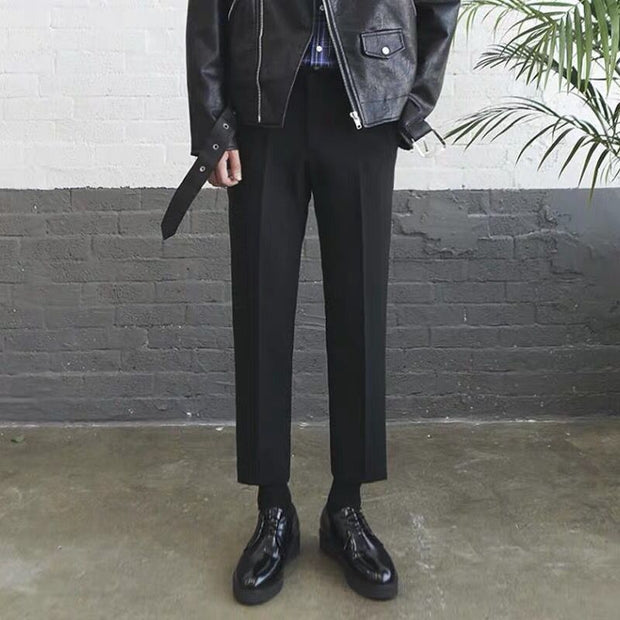 KAMI NO.5119 SUIT STRAIGHT PANTS - STREETS OF KAMI